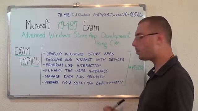 70-485 – Advanced Exam Metro App Test Development Questions смотреть онлайн