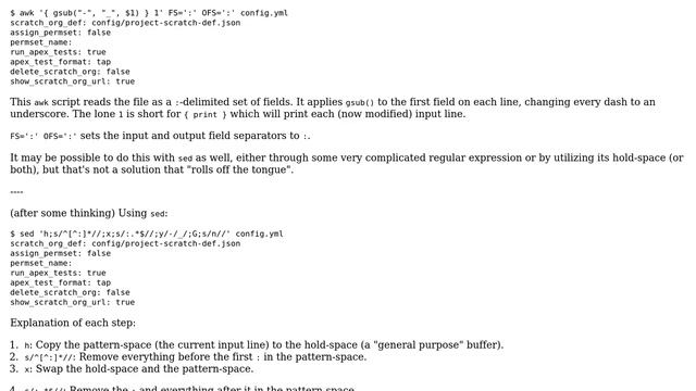 Replace all occurrences of dash to the left of a colon using sed (3 Solutions!!) смотреть онлайн
