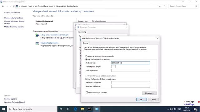 8 Configuring TCPIP IPv4 & IPv6 Network in Windows 10 смотреть онлайн