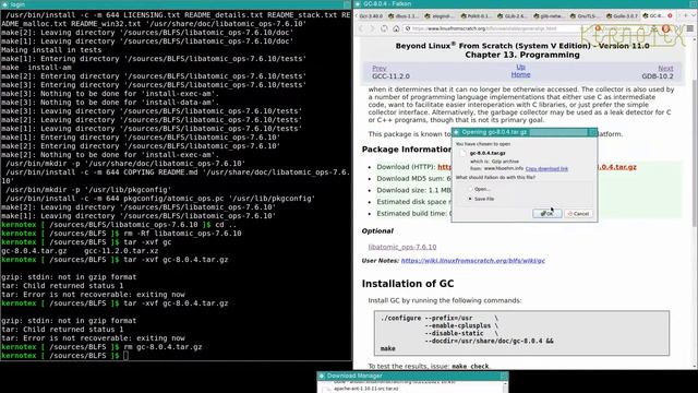 60: Falkon Dependencies 8: Pth & Guile - BLFS 11.0 on iMac смотреть онлайн