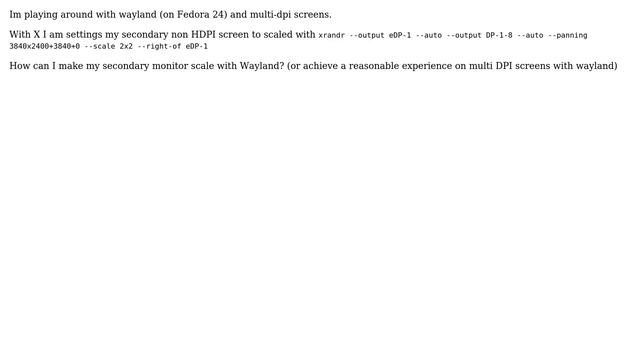 Unix & Linux: Wayland Scaling смотреть онлайн