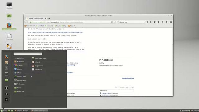 Switching to Mint and Blender via PPA смотреть онлайн