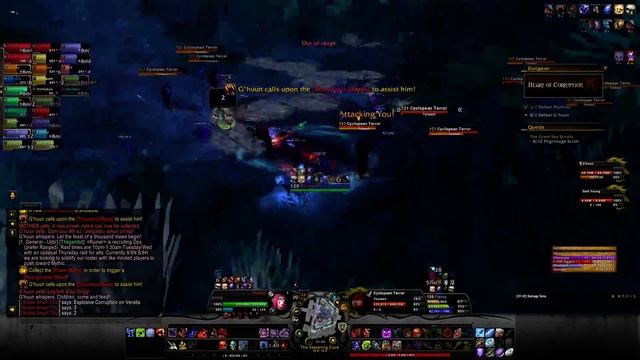 WoW: LFR Uldir Wing 3! Blood DK Tank FTW смотреть онлайн