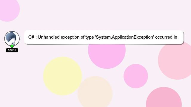 C# : Unhandled exception of type 'System.ApplicationException' occurred in System.Drawing.dll смотреть онлайн