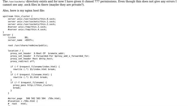 Error running nginx with thin смотреть онлайн