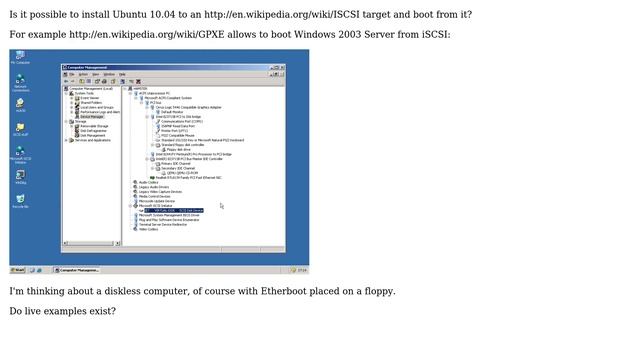 How install and boot Ubuntu 10.04 from an iSCSI target? (2 Solutions!!) смотреть онлайн