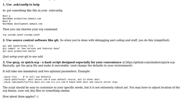 Unix & Linux: Short way to scp using the same dir/file in origin and target (2 Solutions!!) смотреть онлайн