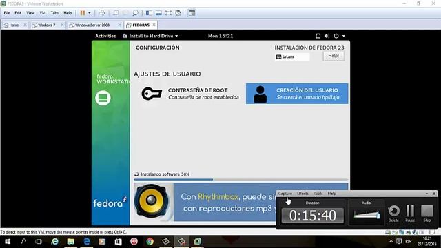 FEDORA 23 INSTALACION смотреть онлайн