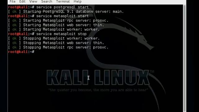 Initiating Armitage on Kali смотреть онлайн