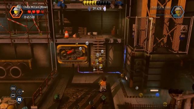 LEGO City Undercover (PC) walkthrough - Construction Yard смотреть онлайн
