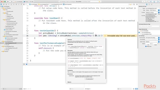 Swift 5 Tips Tricks and Techniques: How to Write Great Unit Tests | packtpub.com смотреть онлайн