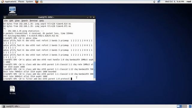 Traffic Control - Ảnh hưởng của QDISC CBQ khi xem VLC Stream смотреть онлайн
