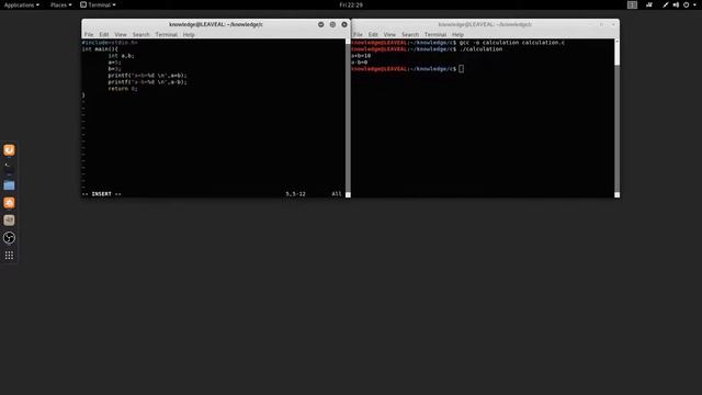 C programming calculation tutorial in Linux смотреть онлайн