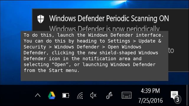 How to Periodically Scan Your Computer With Windows Defender While Using Another Antivirus смотреть онлайн