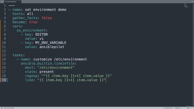 020 Permanently Set Remote System Wide Environment Variables on Linux Ansible line смотреть онлайн