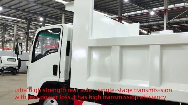 Qingling Isuzu NPR 700P Dump Truck With 6m³ Cargo Capacity