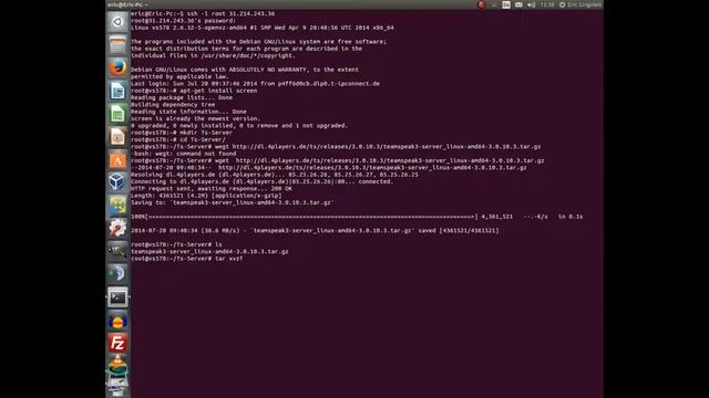 TeamSpeak3 Server auf Linux [vServer/Root] installieren смотреть онлайн