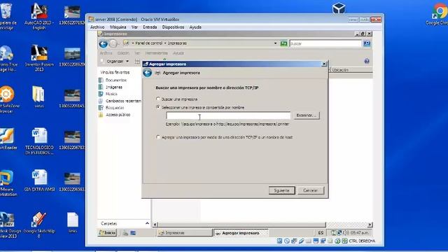 agregar impresora red server 2008 смотреть онлайн