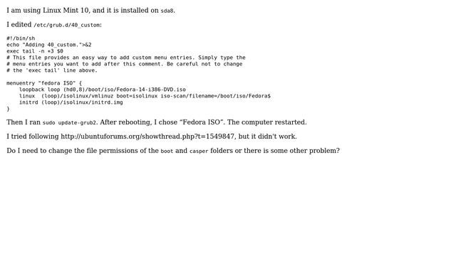 Iso booting with grub2 (2 Solutions!!) смотреть онлайн