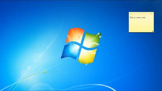 How to Create Sticky Notes in Windows 7 смотреть онлайн