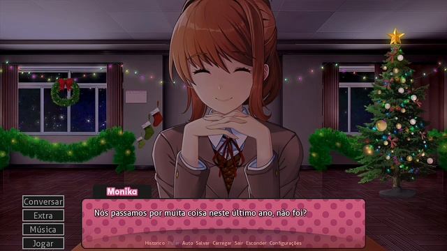 Monika After Story. Monika diz Feliz Ano Novo. смотреть онлайн