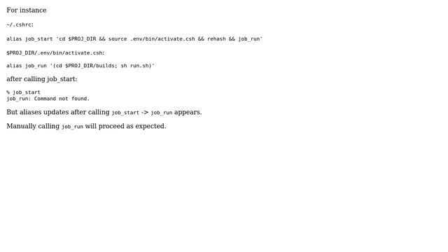 Unix & Linux: How to execute an alias, encapsulated in another source file? смотреть онлайн