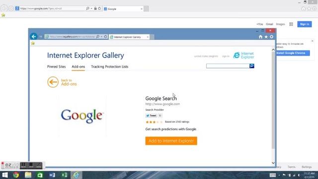 Manage Add-Ons: IE11 Make Google your default search engine смотреть онлайн