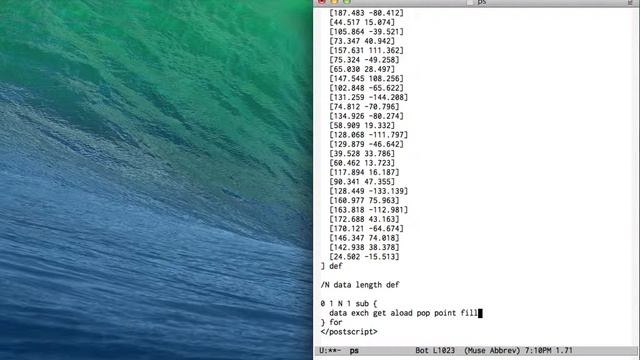 Emacs + PostScript смотреть онлайн