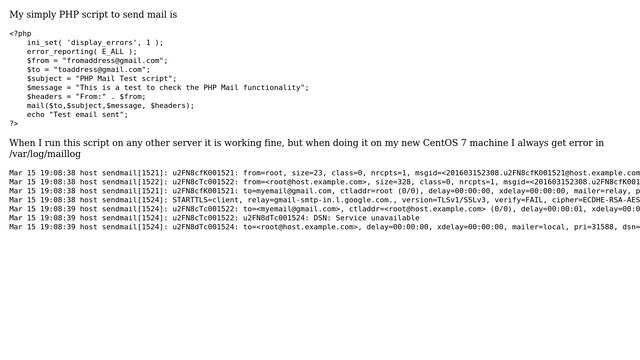 DevOps & SysAdmins: Emails failing from sendmail - CentOS 7 смотреть онлайн