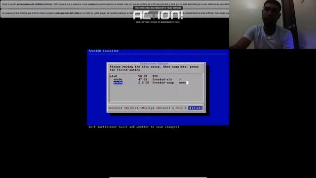 Instalacion de FreeBSD Modo Servidor смотреть онлайн