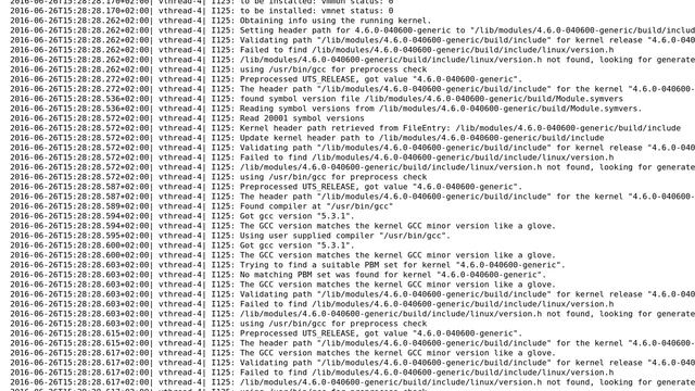 Ubuntu: Vmware kernel module error смотреть онлайн