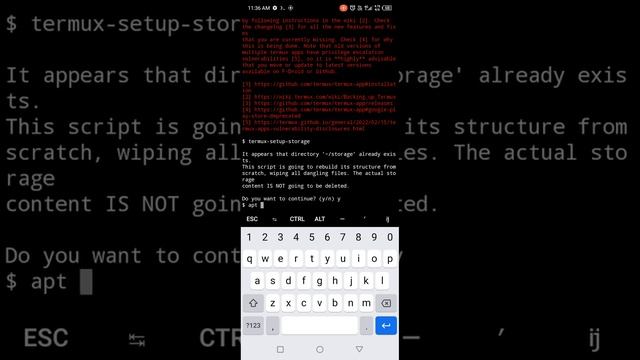 Install and setup of Linux environment in android. #termux #linux #hacking #computer #android смотреть онлайн