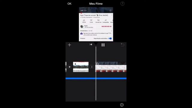 COMO EDITAR VIDEO NO IPHONE, PARA HIGHLIGHTS!!!!! NO IMOVIE PART 1 смотреть онлайн