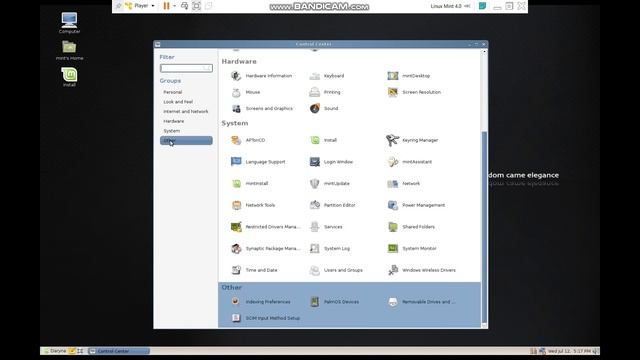 Linux Mint 4 (Live CD) смотреть онлайн