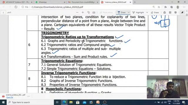EAMCET 2021 : Mathematics | Ts & Ap EAMCET Mathematics Syllabus | Crack EAMCET 2021 & 2022 смотреть онлайн