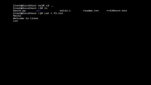 Unix/Linux File Related Commands смотреть онлайн