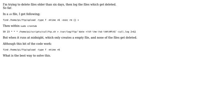 Unix & Linux: shell script to remove files смотреть онлайн