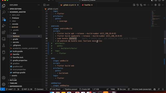 Flutter CI/CD with GitLab and Fastlane: Step-by-Step Guide [Part 2] смотреть онлайн