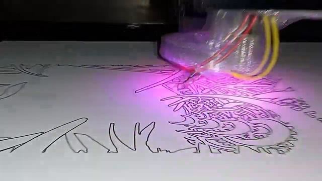 CNC art with a calligraphy pen смотреть онлайн