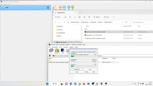 Installation av kali linux English and Swedish смотреть онлайн