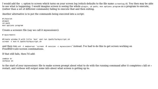 Unix & Linux: Remotely compile and run program using ssh and screen (2 Solutions!!) смотреть онлайн