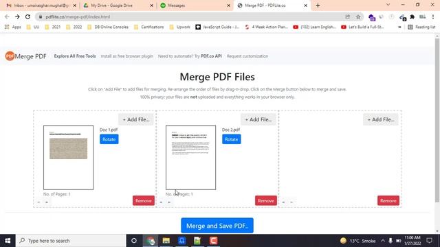 Merge PDF with PDFlite.co смотреть онлайн