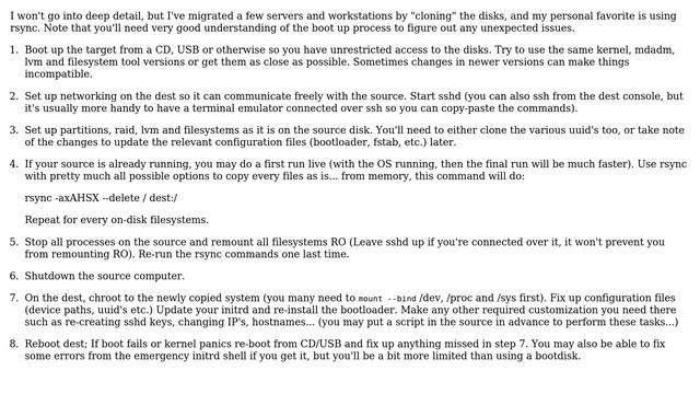 Cloning a Linux software RAID and LVM setup to another computer (2 Solutions!!) смотреть онлайн