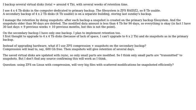 DevOps & SysAdmins: ZFS: very big files + compression + snapshots (2 Solutions!!) смотреть онлайн