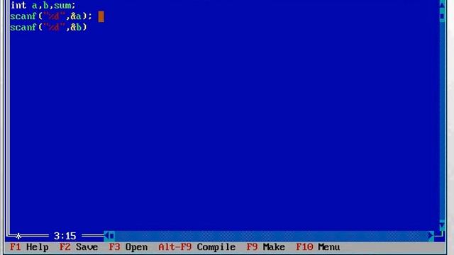 Sample C Program in Tamil (Tamil Commentary -Text in English) смотреть онлайн