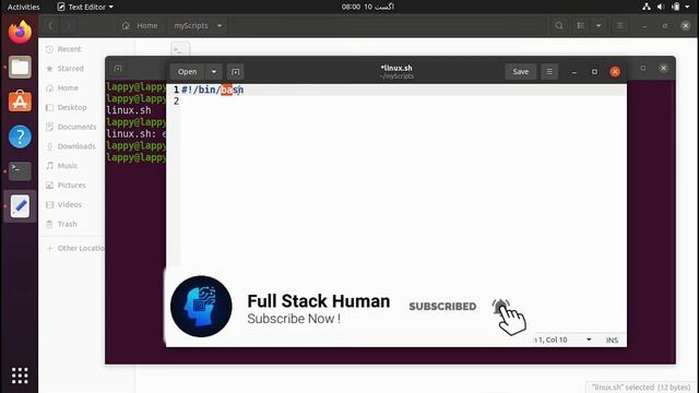 Creating Bash Scripts - Class 19 - Linux Tutorial For Beginners - اردو / हिंदी` смотреть онлайн