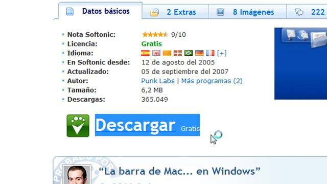 barra de mac en windows vista / 7 смотреть онлайн
