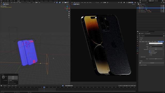 Epic Iphone 15 pro Renders in Blender (free model download) смотреть онлайн