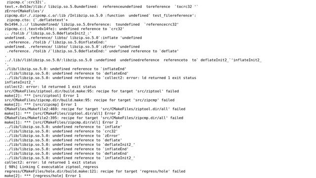 Unix & Linux: libzip Linux cross-compile configuration смотреть онлайн