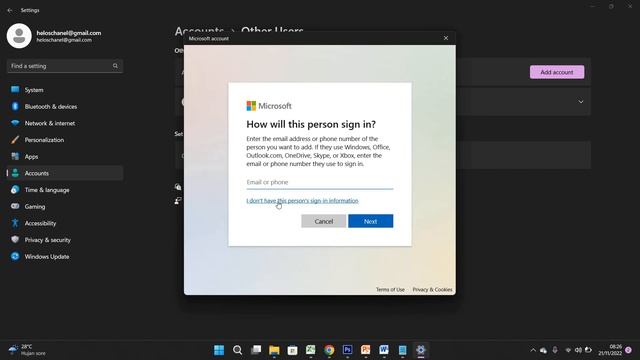 Cara Mudah Membuat User Account Baru di Windows 11 смотреть онлайн